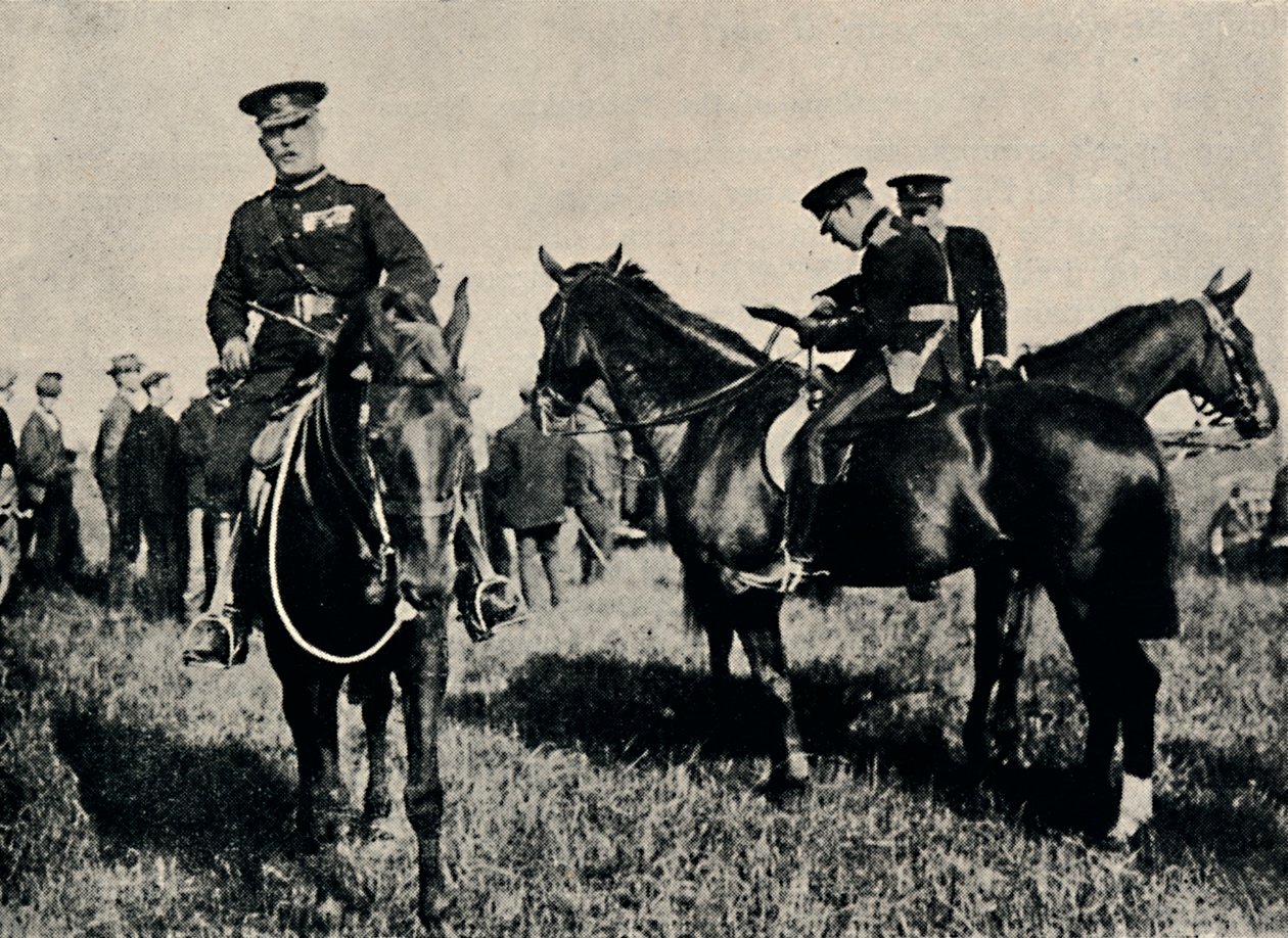 At Military Maneuvres, c1916, 1945. tekijältä Unbekannt