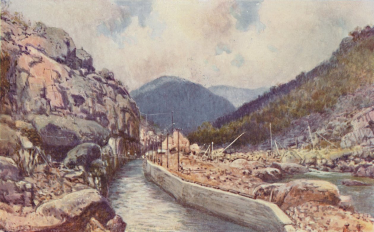 Australian Irrigation Works, 1923. tekijältä Unbekannt