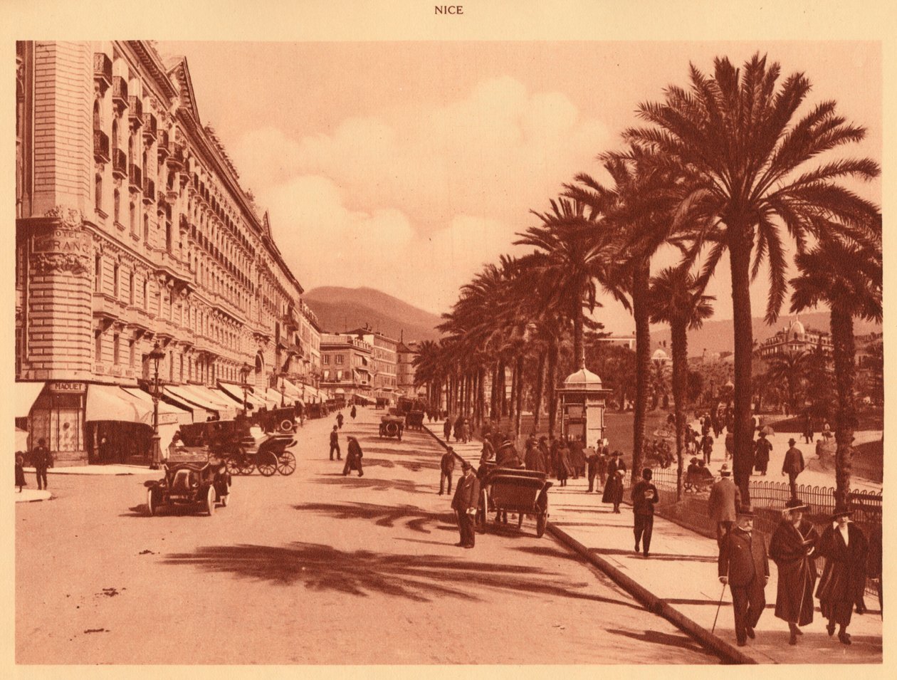 Avenue of Verdun, Nizza, 1930. tekijältä Unbekannt