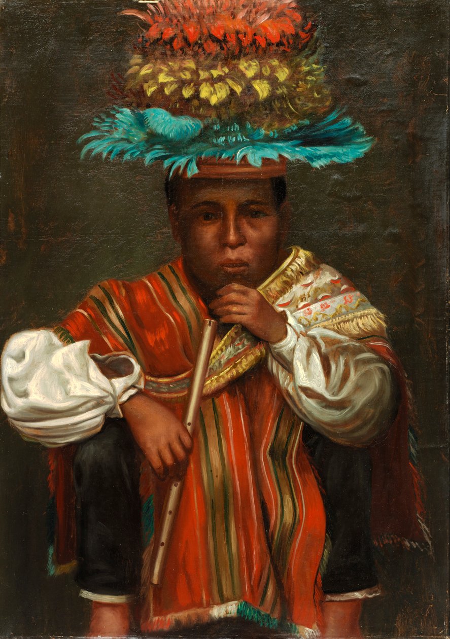 Aymara Boy, n. 1890-1892. tekijältä Unbekannt