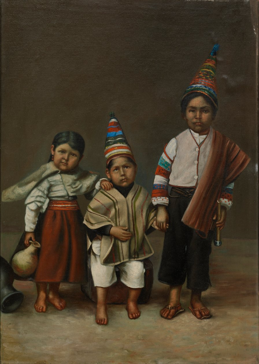 Aymara-lapset, n. 1890-1892. tekijältä Unbekannt