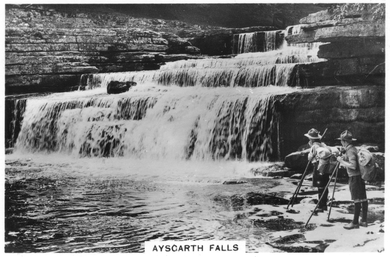 Aysgarth Falls, Wensleydale, Yorkshire Dales, 1937 tekijältä Unbekannt