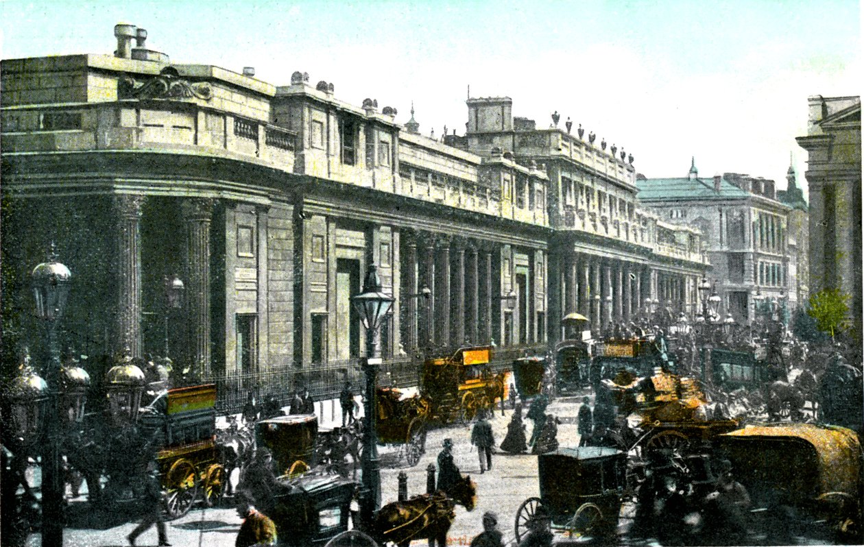 Bank of England, Lontoo, 1900-luku tekijältä Unbekannt