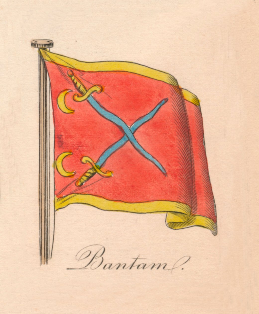 Bantam, 1838 tekijältä Unbekannt