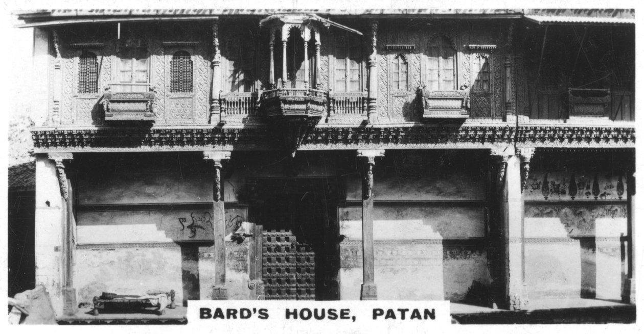 Bards House, Patan, Intia, 1925 tekijältä Unbekannt