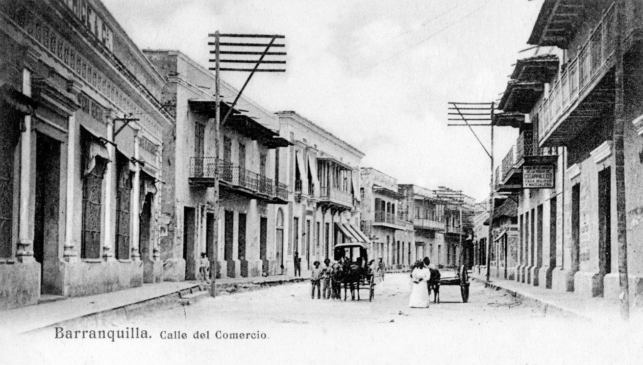 Barranquilla, Kolumbia, 1900-luku tekijältä Unbekannt