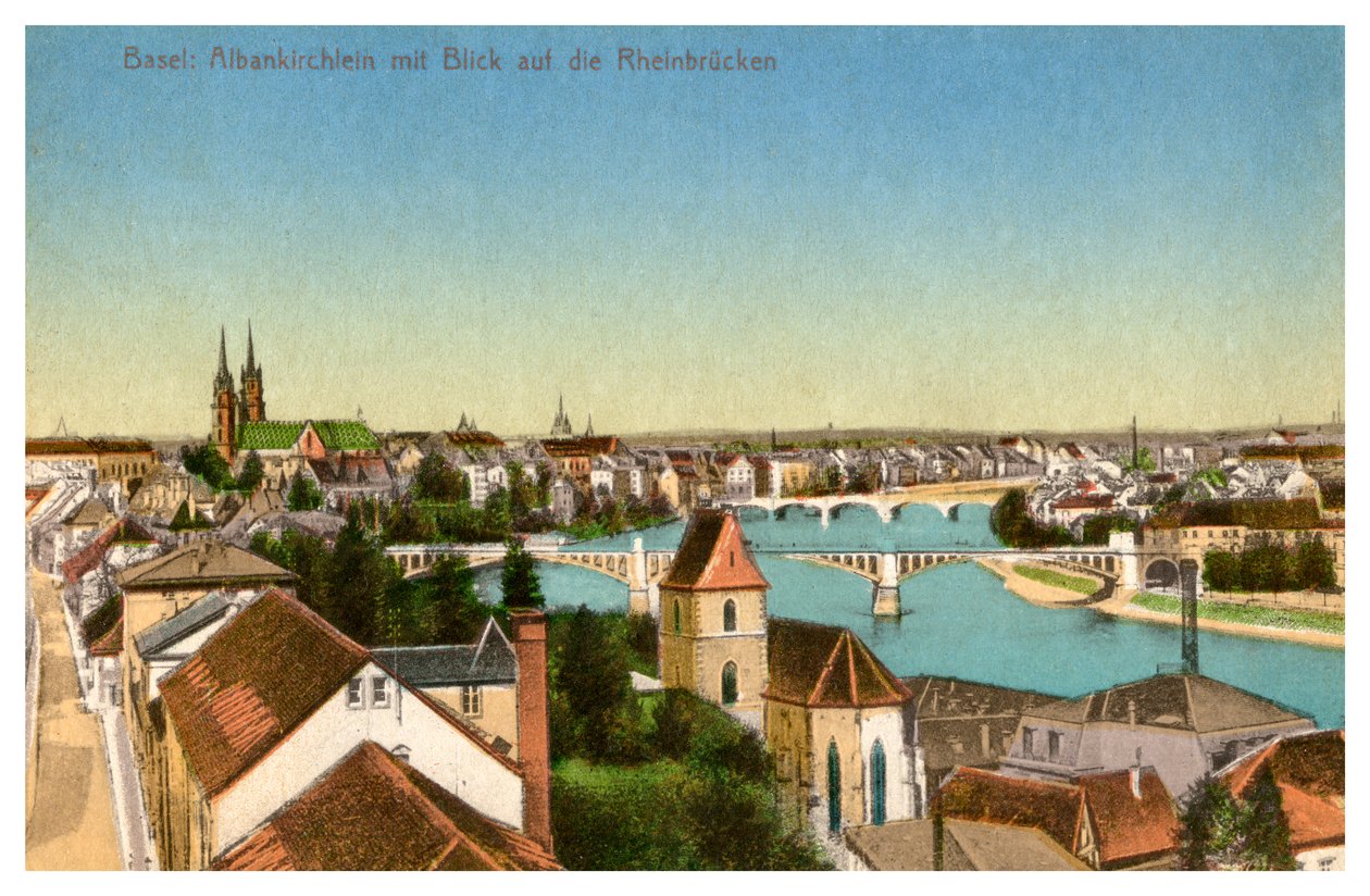 Basel, Sveitsi, 1900-luku tekijältä Unbekannt