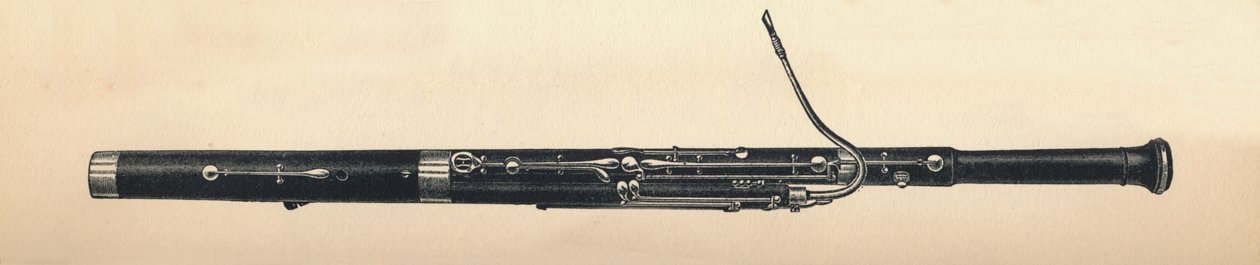 Fagotti, 1895. tekijältä Unbekannt