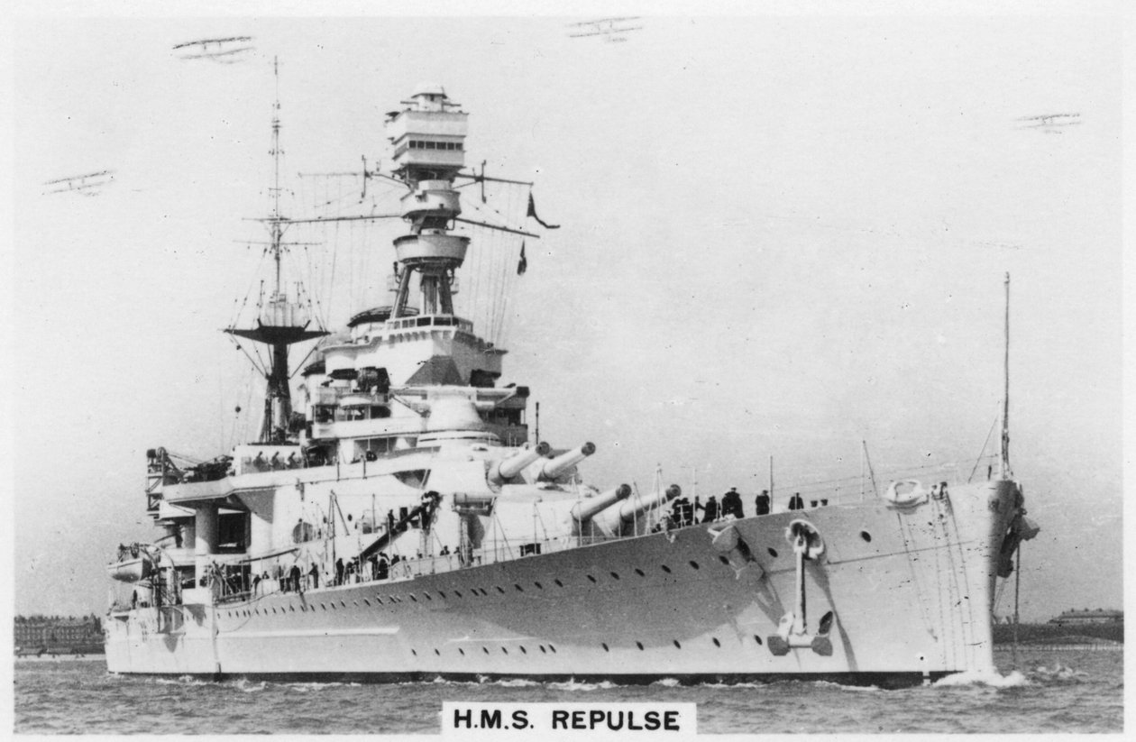 Taisteluristeilijä HMS Repulse, 1937 tekijältä Unbekannt