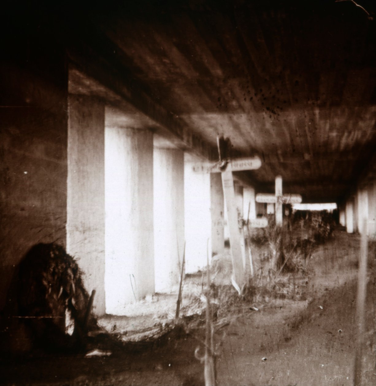 Bayonet Trench, Verdun, Pohjois-Ranska, c1916-c1918. tekijältä Unbekannt
