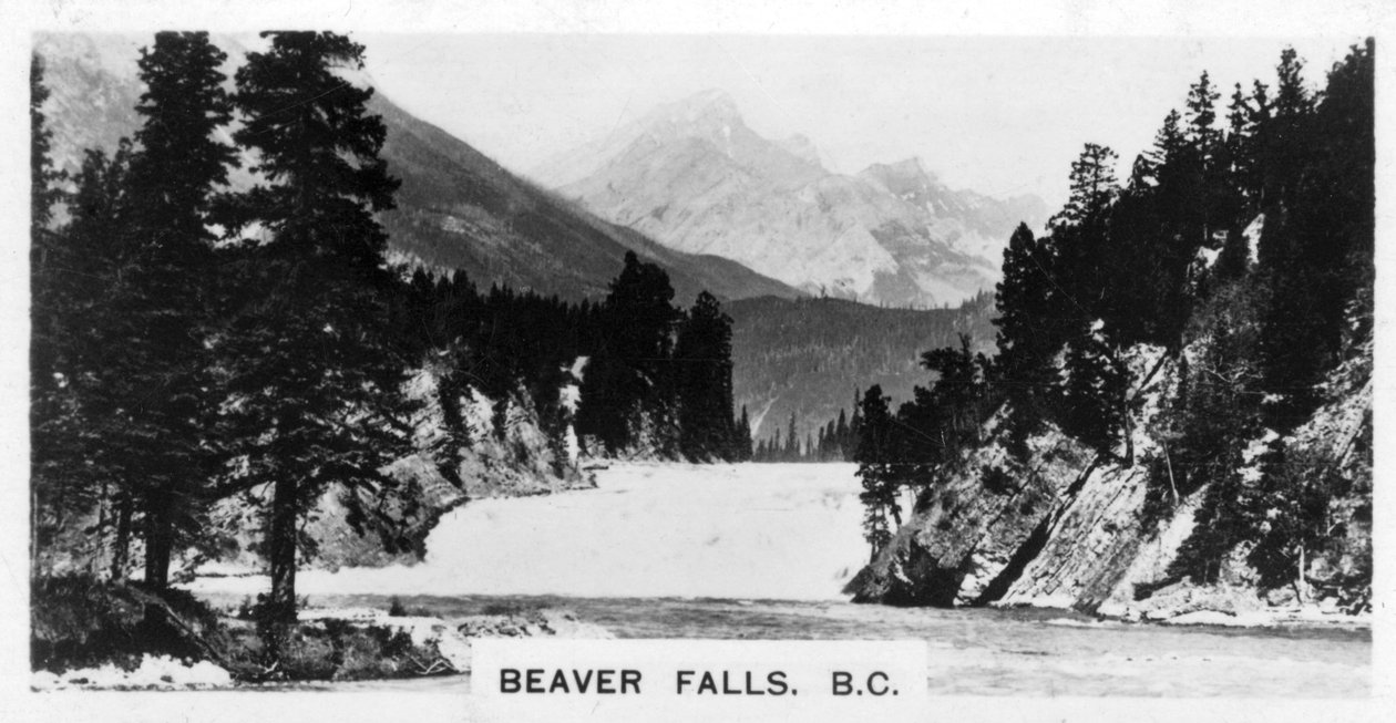 Beaver Falls, Brittiläinen Kolumbia, Kanada, 1920-luku tekijältä Unbekannt