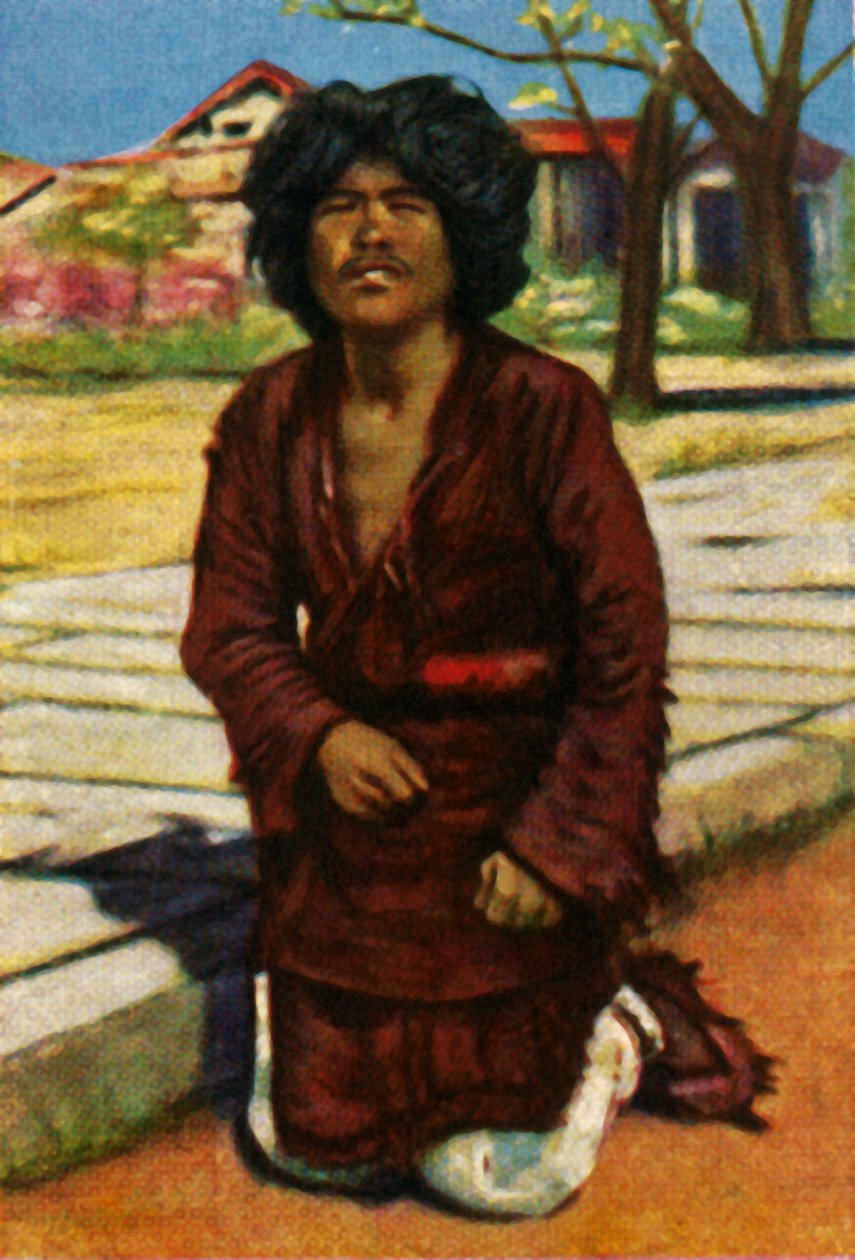 Kerjäläinen, Keski-Kiina, 1928. tekijältä Unbekannt