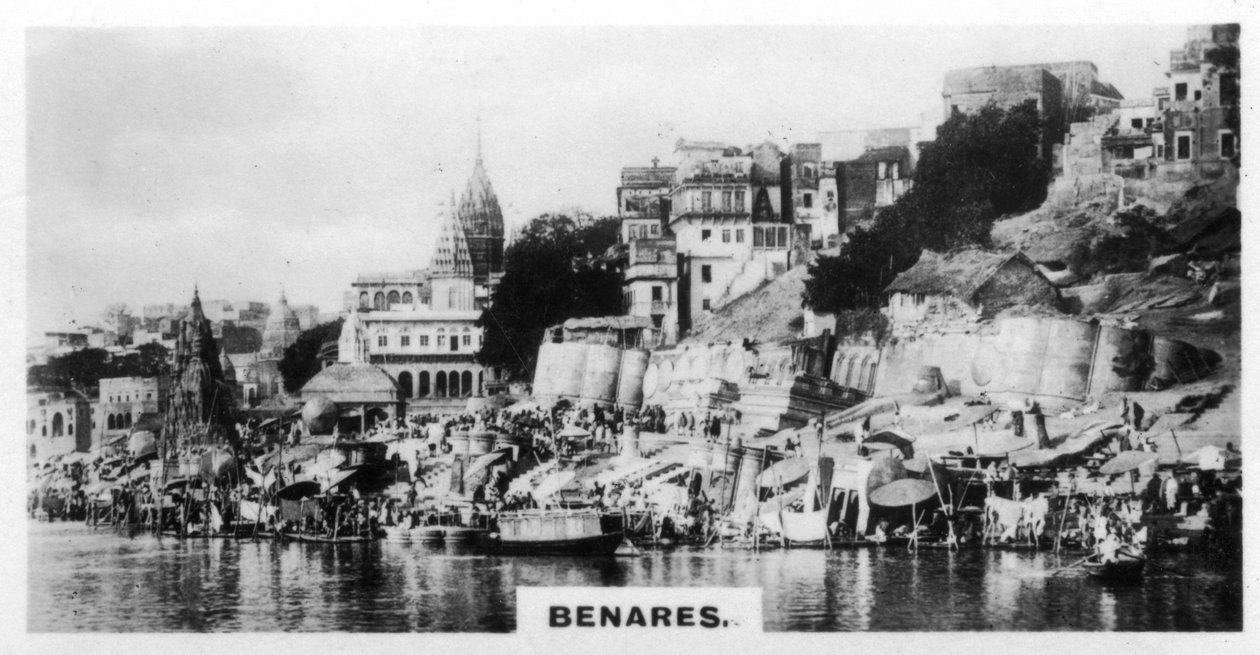 Benares, Intia, 1925 tekijältä Unbekannt