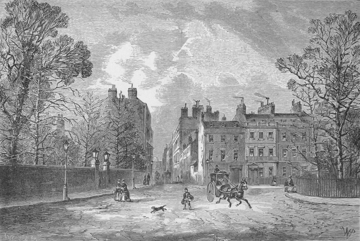 Berkeley Square, 1890 tekijältä Unbekannt