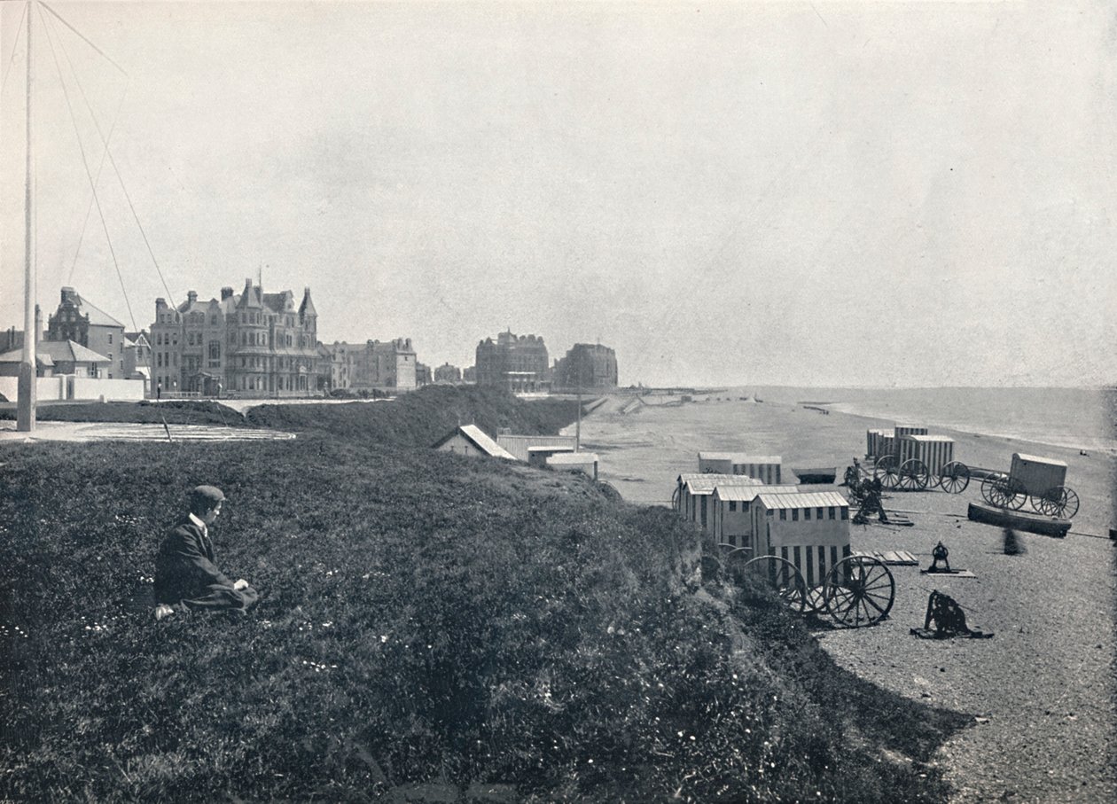 Bexhill - Hotellit ja ranta, 1895 tekijältä Unbekannt