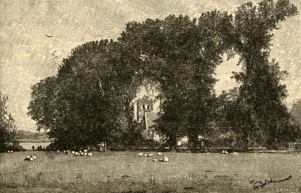 Bisham Church, 1898. tekijältä Unbekannt