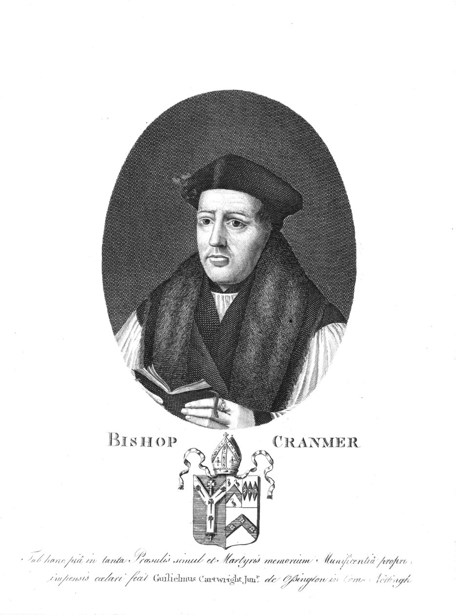 Piispa Cranmer, 1700-luku tekijältä Unbekannt