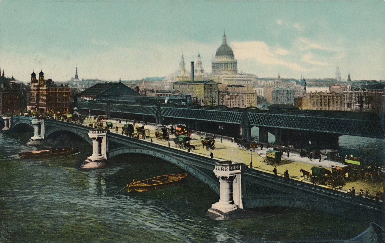 Blackfriars Bridge, Lontoo, 1911. tekijältä Unbekannt