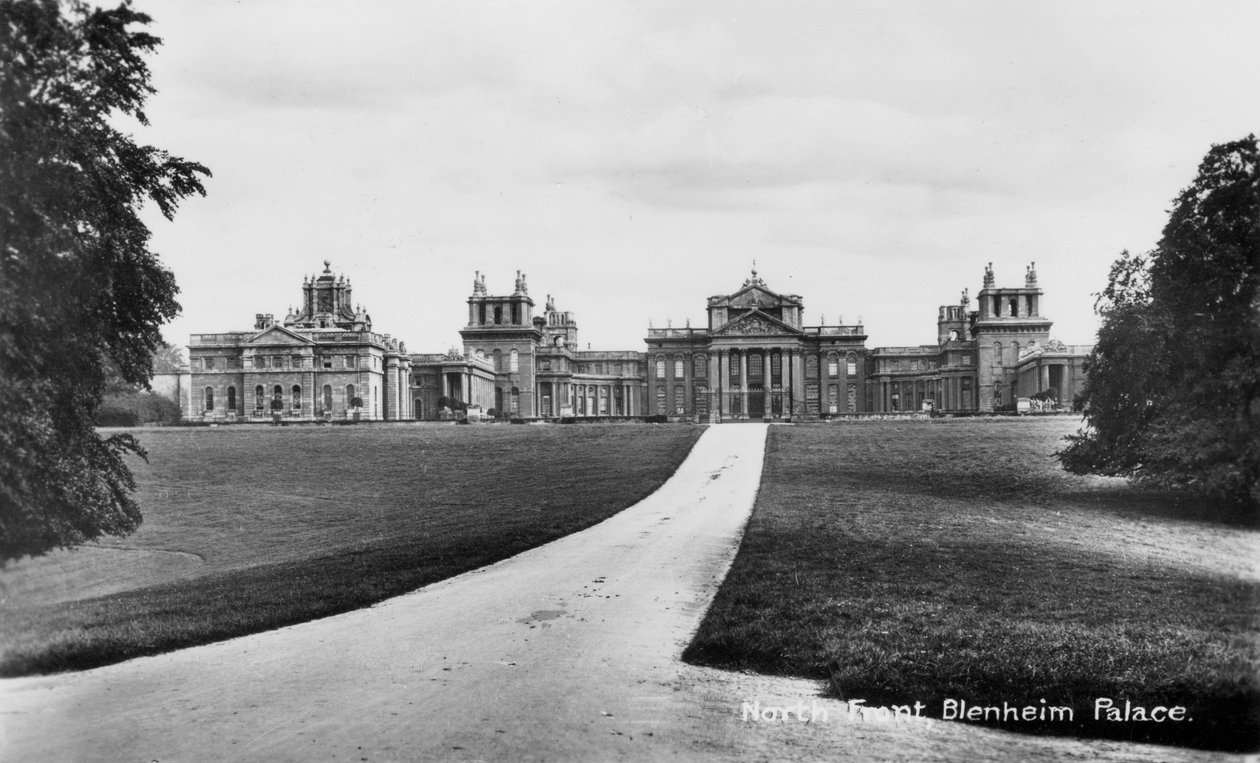 Blenheimin palatsi, Woodstock, Oxfordshire, 1900-luvun alku tekijältä Unbekannt