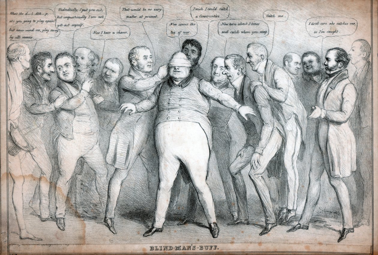Blind Mans Buff, 1800-luvun alku tekijältä Unbekannt
