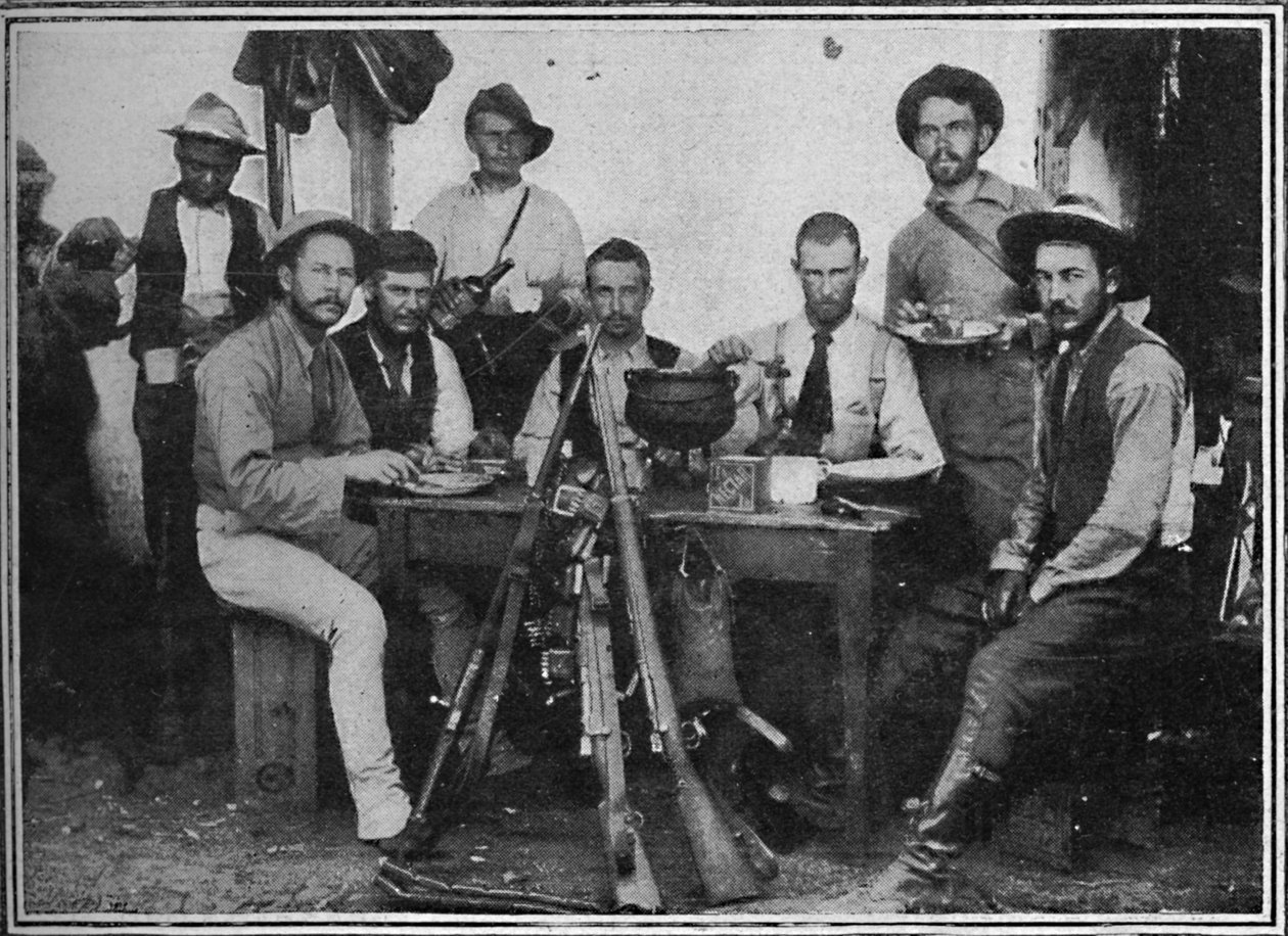 Boer Telegraphists at Tea, 1900 tekijältä Unbekannt