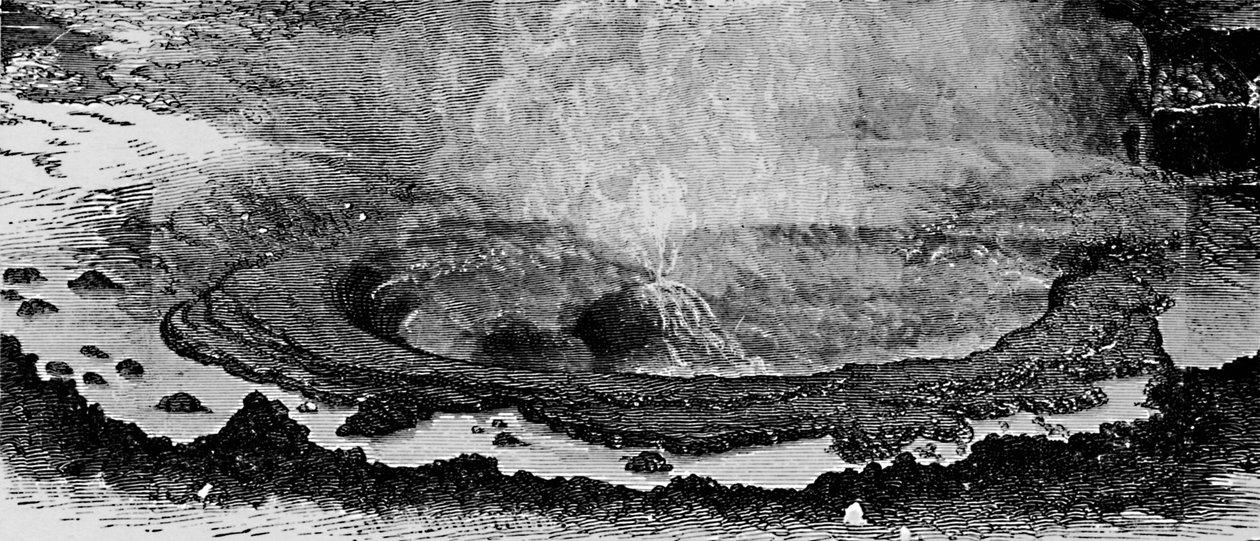 Boiling Sulphur Springs, 1883 tekijältä Unbekannt