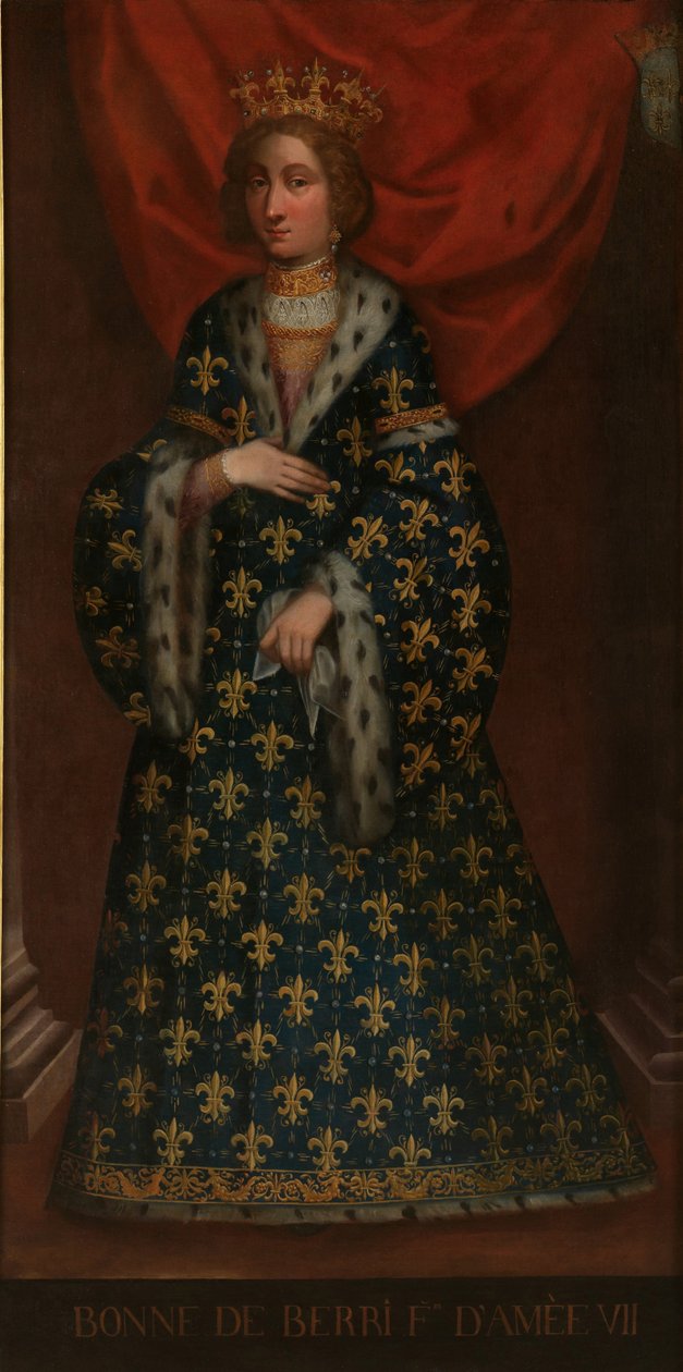 Bonne of Berry 1365-1435, Savoyn kreivitär tekijältä Unbekannt