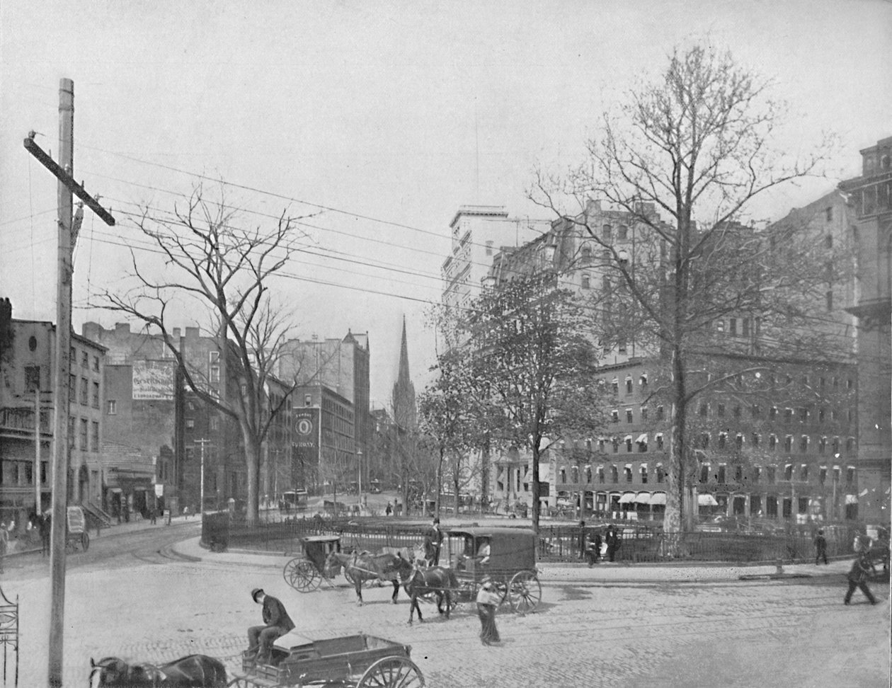 Bowling Green, New York, 1897. tekijältä Unbekannt