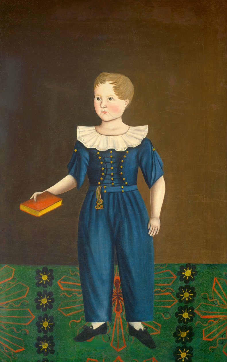 Poika sinisessä, c. 18201830. tekijältä Unbekannt