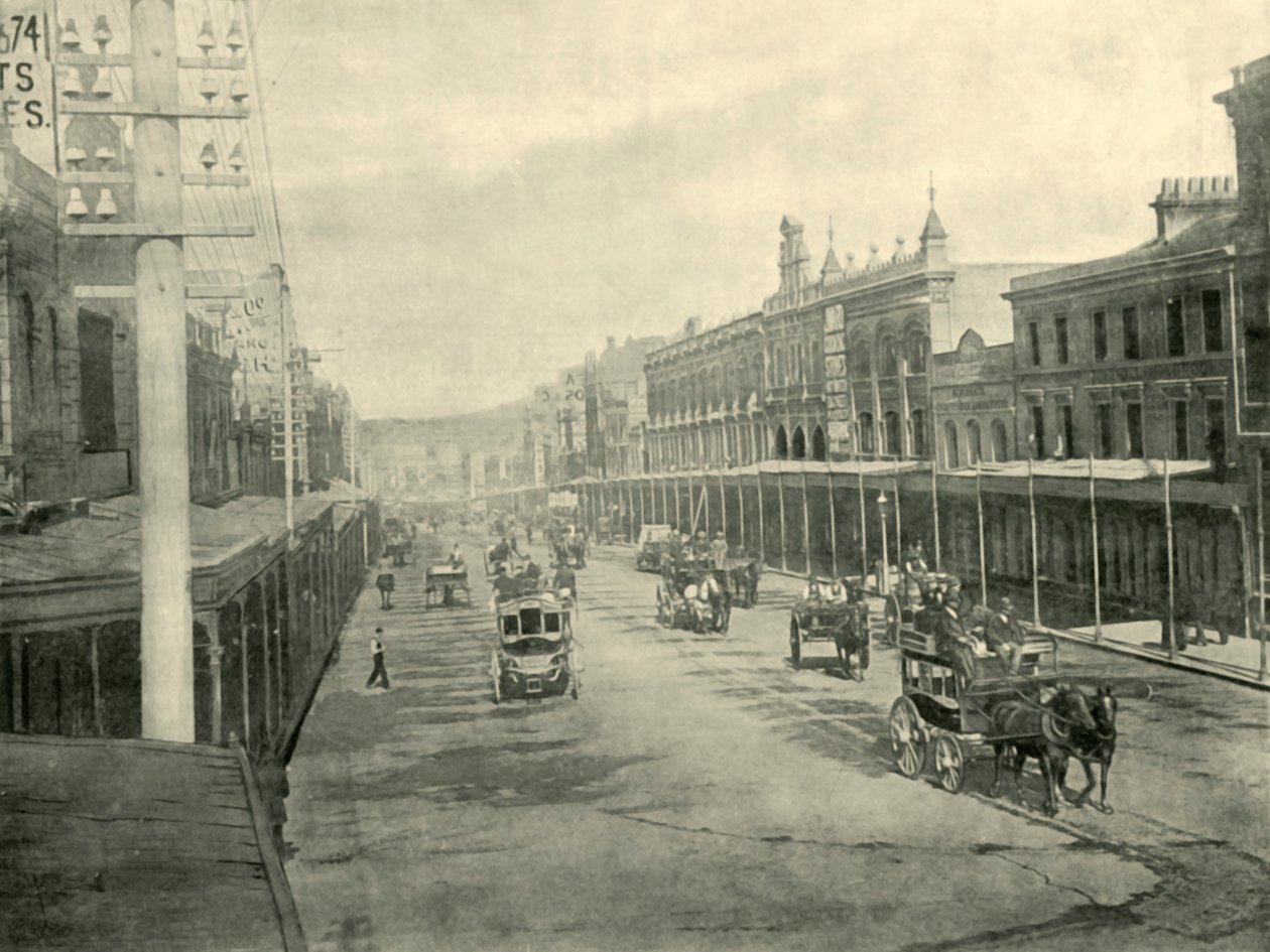 Brickfield Hill, Sydney, 1901. tekijältä Unbekannt