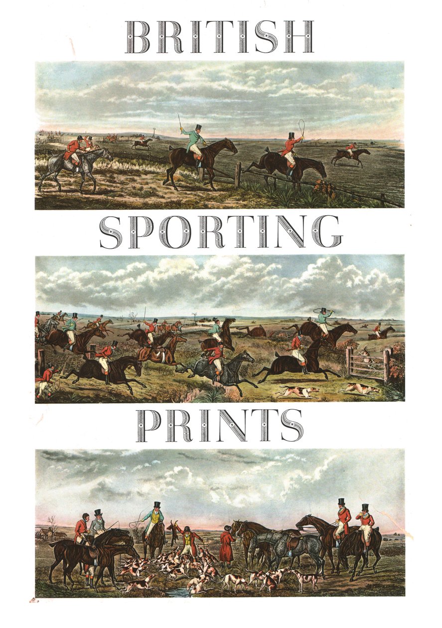 British Sporting Prints, 1955. tekijältä Unbekannt