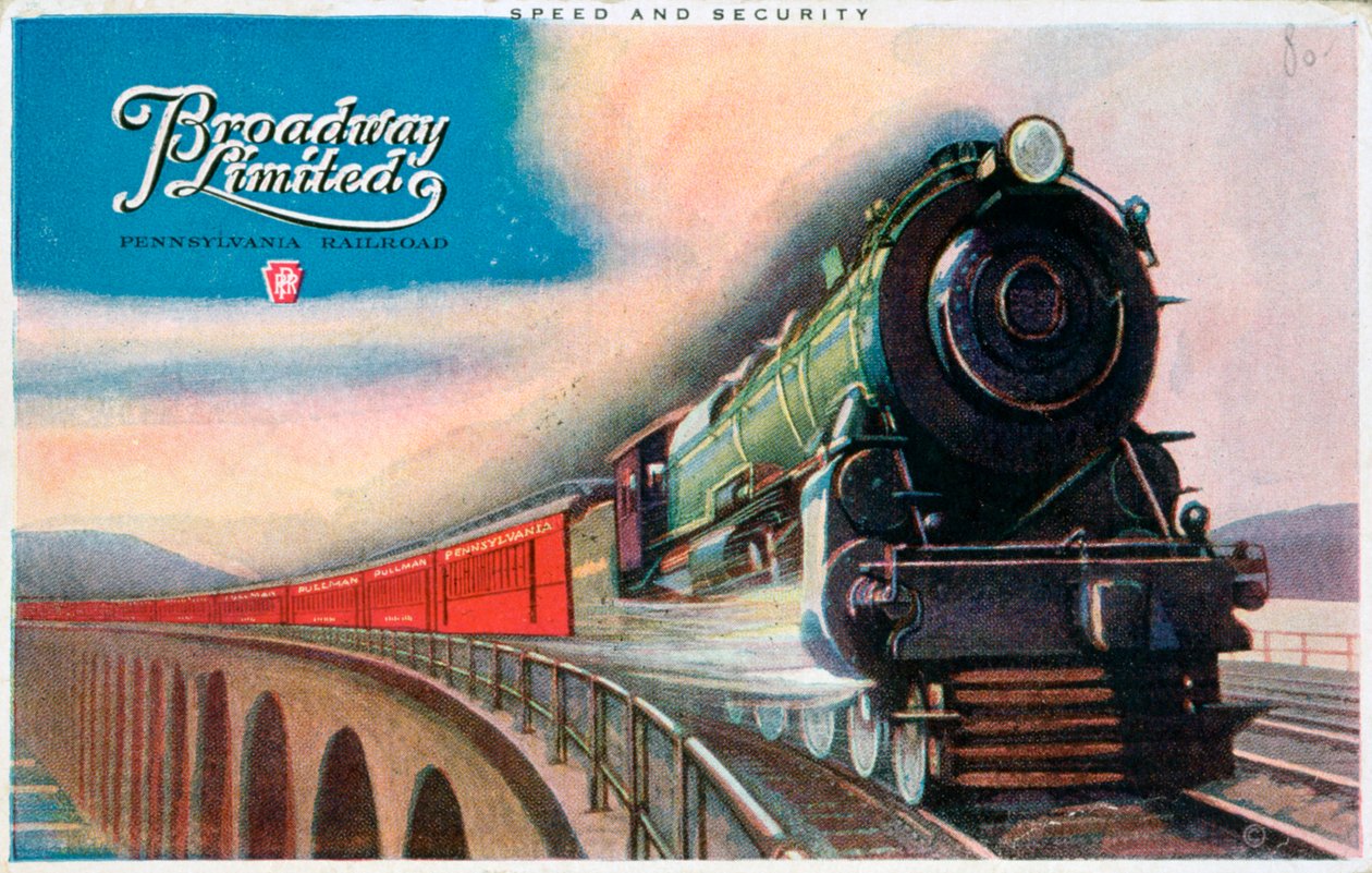 Broadway Limited, Pennsylvania Railroad, 1927 tekijältä Unbekannt
