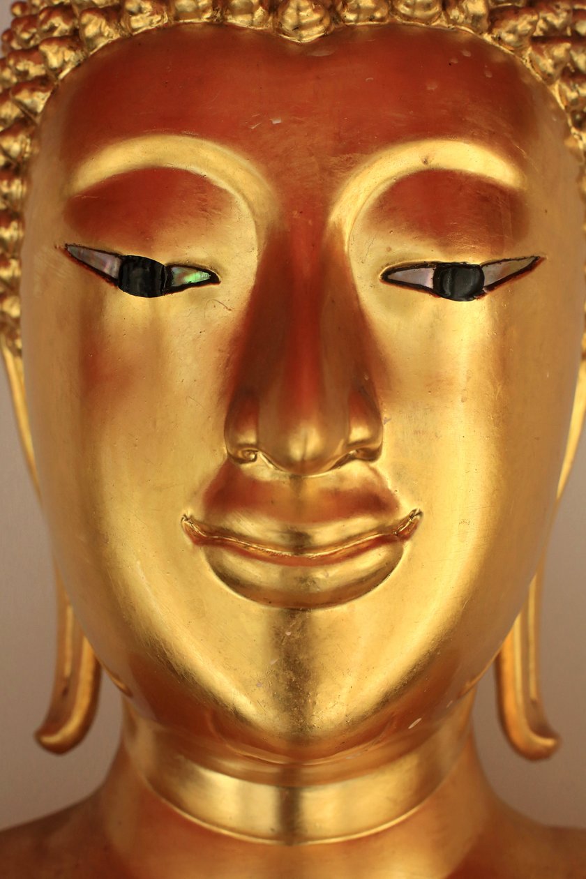 Pronssi Buddha. Mikä Pho. Bangkok. Thaimaa tekijältä Unbekannt
