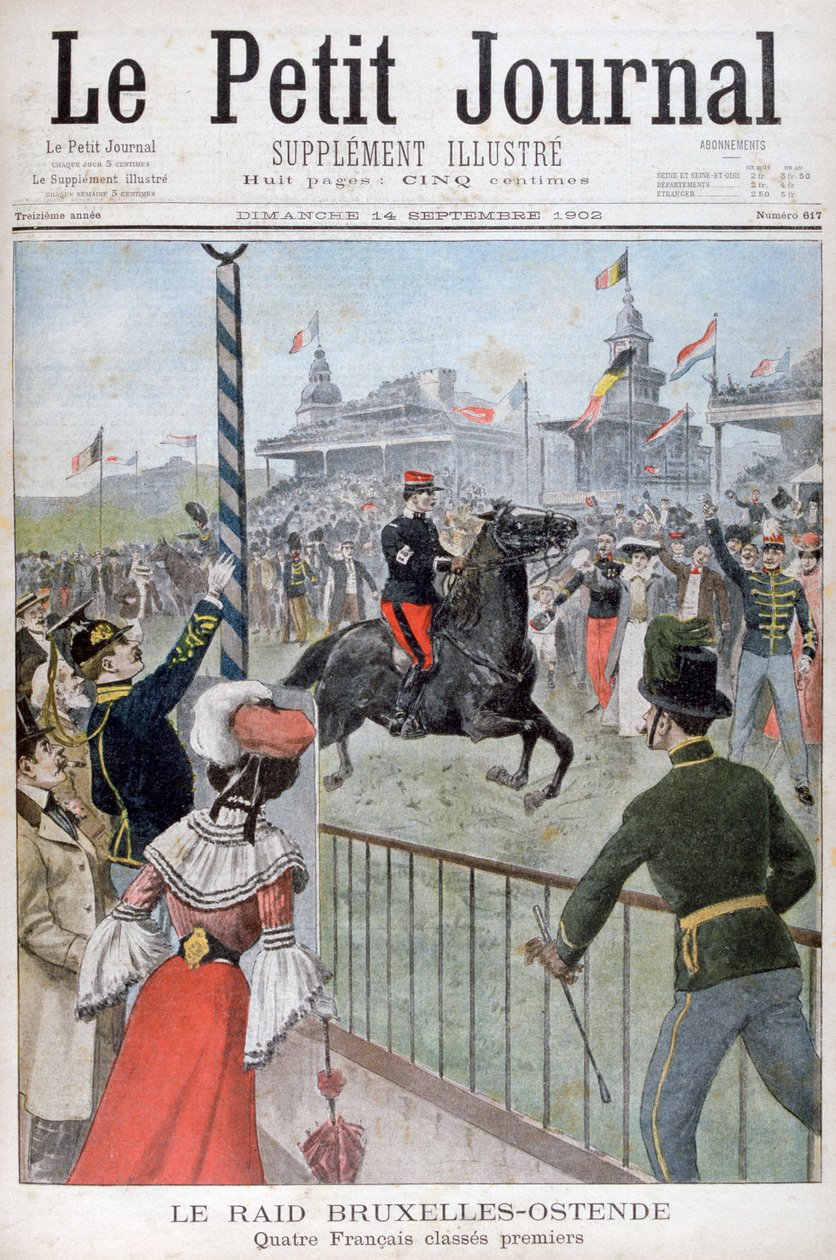 Brysselin ja Oostenden hevoskilpailut, 1902 tekijältä Unbekannt