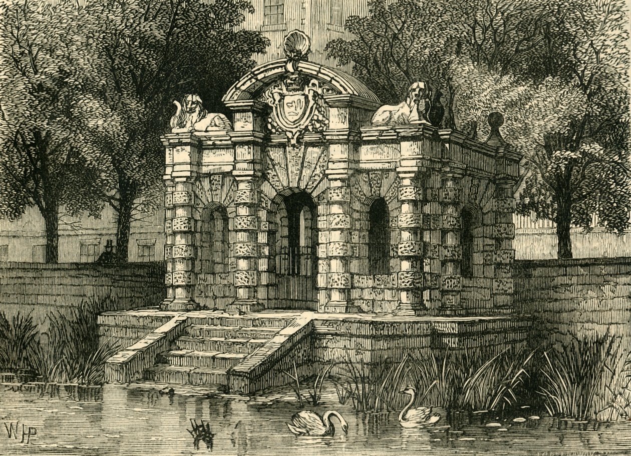 Buckingham Gate vuonna 1830, 1881. tekijältä Unbekannt