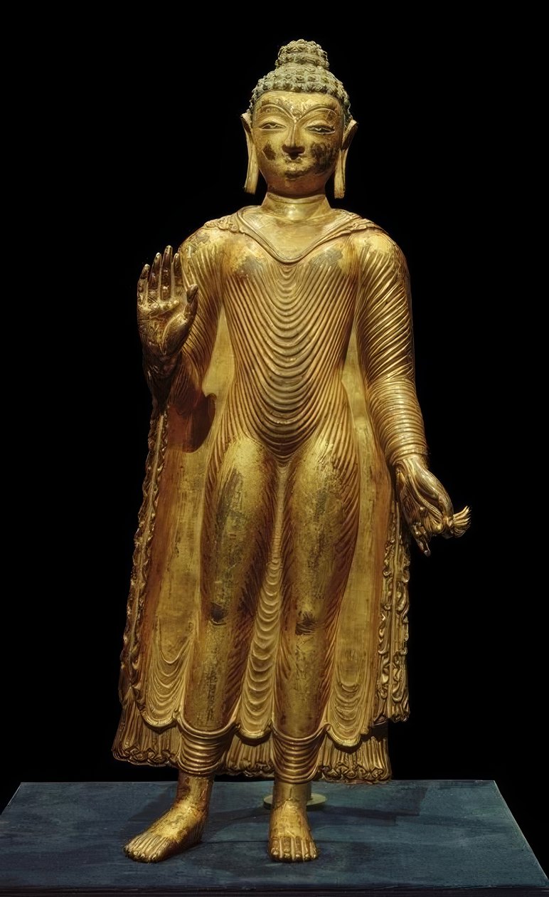 Buddha Sakyamuni / veistos, 7./8. vuosisadat vuosisadalla tekijältä Unbekannt