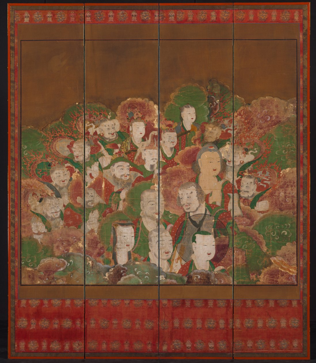 Buddhalaiset jumalat, 1700-1800-luvut. tekijältä Unbekannt