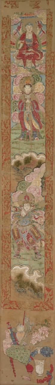 Buddhalainen paneeli, 1300-luku. tekijältä Unbekannt