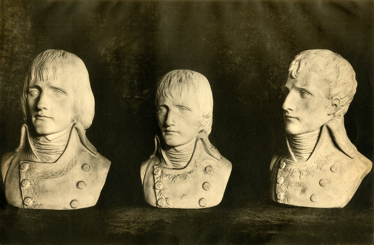 Napoleonin rintakuvat, 1700-luvun loppu, 1921. tekijältä Unbekannt