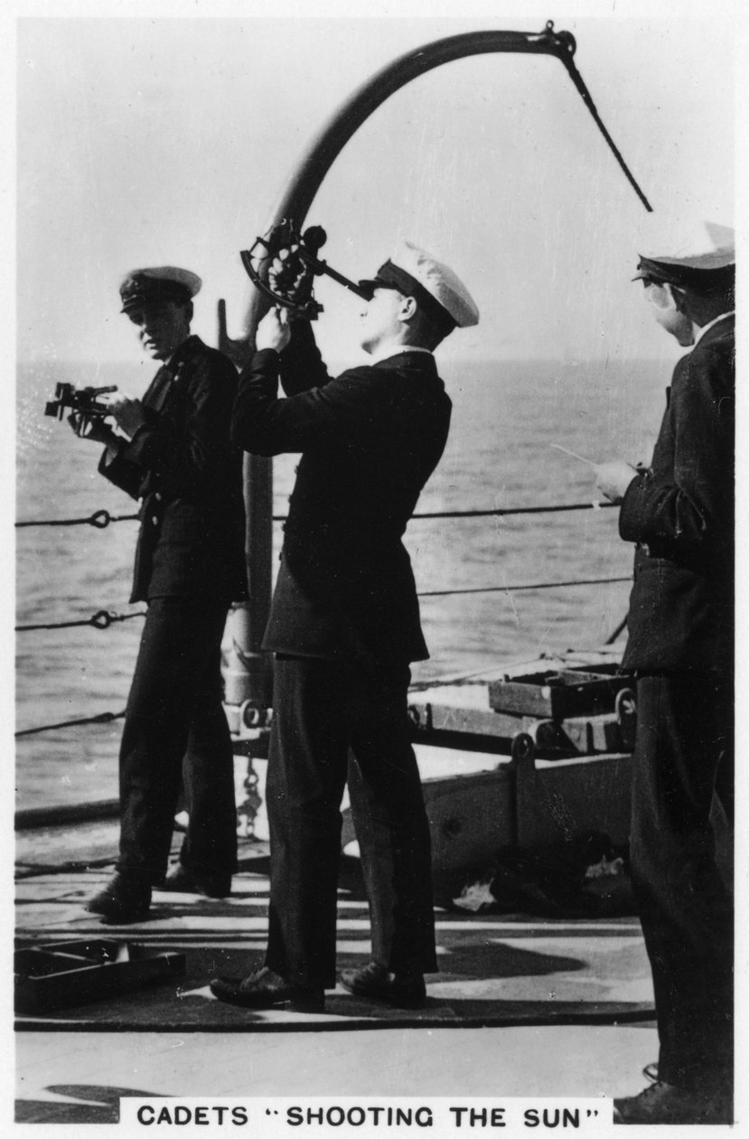 Kadetit ampuvat aurinkoa, Royal Navy College, 1937 tekijältä Unbekannt
