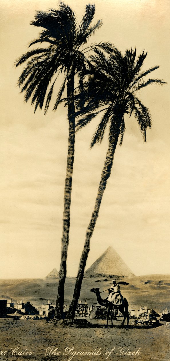 Kairo - Girzehin pyramidit, c1918-c1939. tekijältä Unbekannt