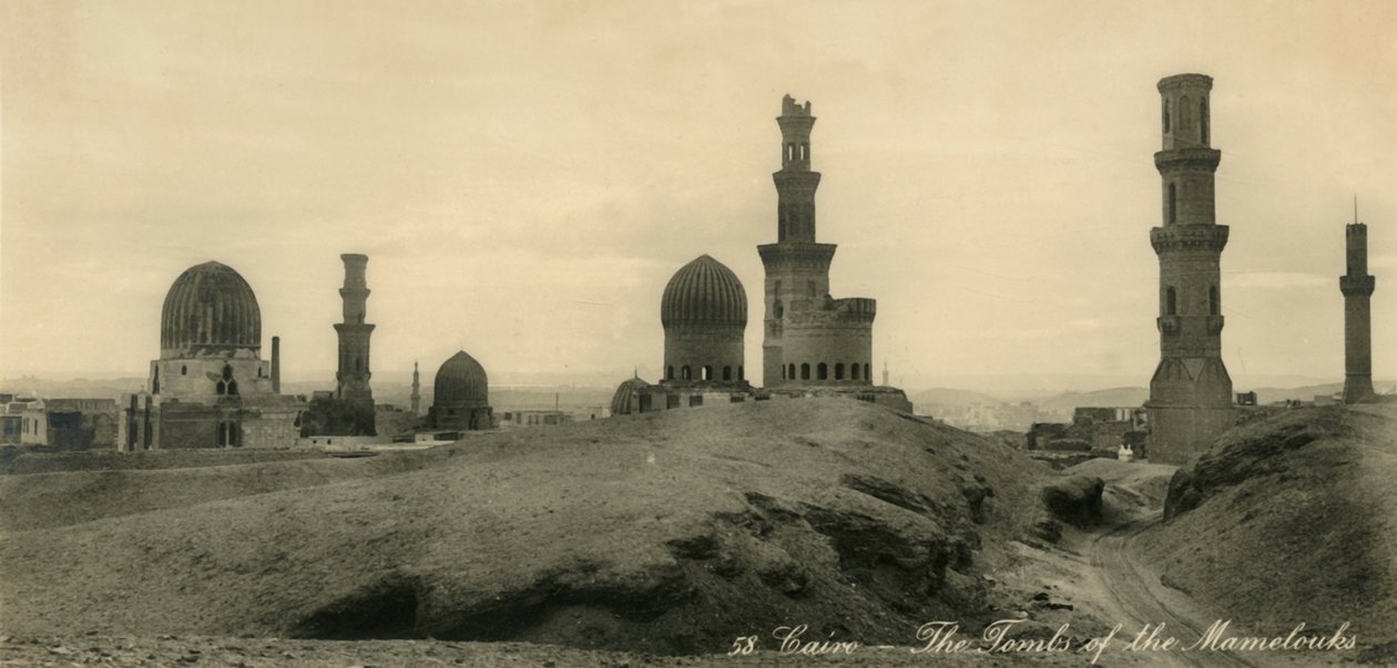 Kairo - Mameloukien haudat, c1918-c1939. tekijältä Unbekannt