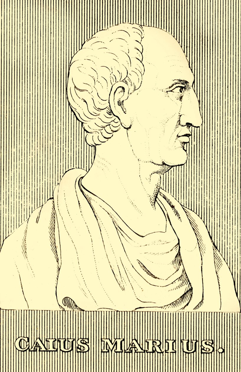 Caius Marius, 157 eKr. - 86 eKr., 1830. tekijältä Unbekannt