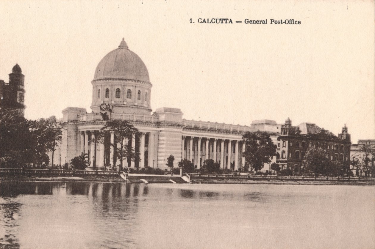 Kalkutta - yleinen postitoimisto, c1900 tekijältä Unbekannt