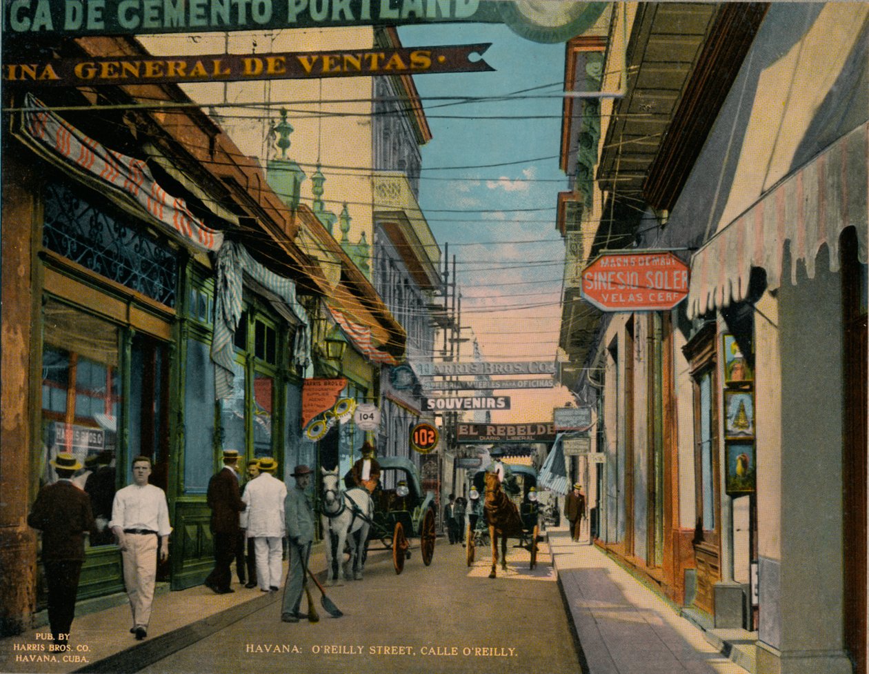 OReilly Street, Havanna, Kuuba, 1920. tekijältä Unbekannt