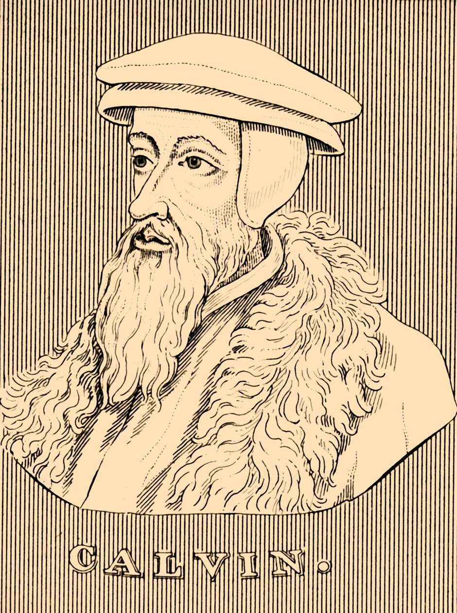 Calvin, 1509-1564, 1830. tekijältä Unbekannt