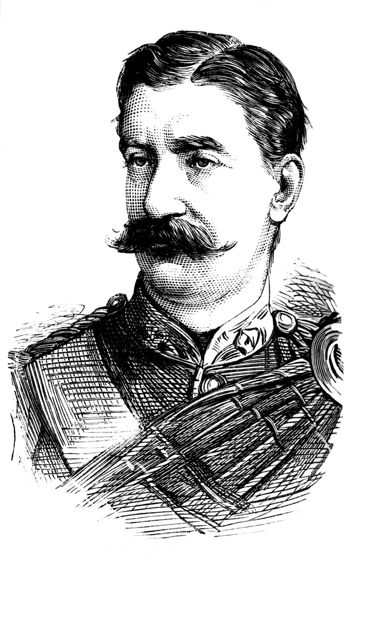 Kapteeni St. John Frome, 1880 tekijältä Unbekannt