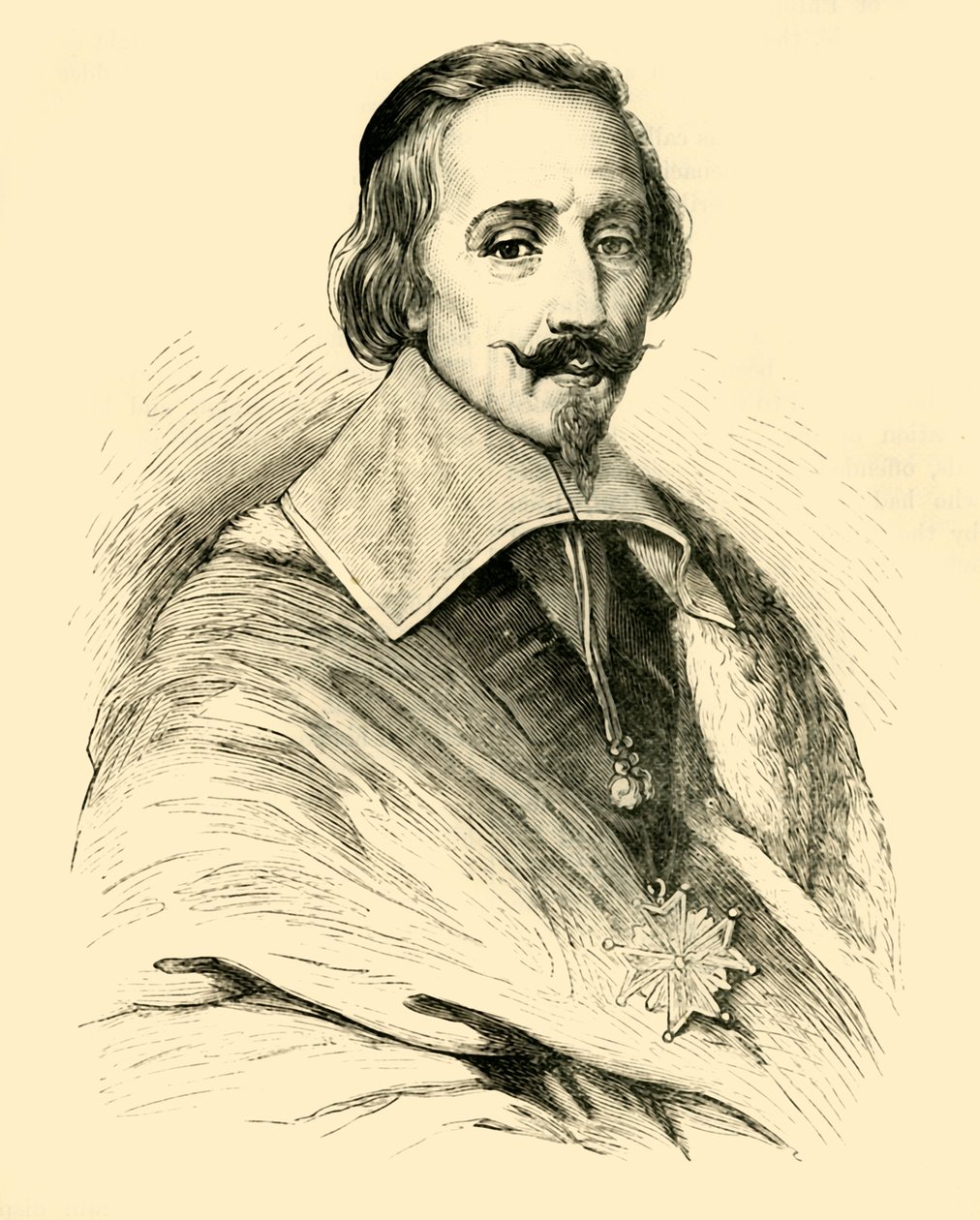 Kardinaali Richelieu, 1620-1630, 1890. tekijältä Unbekannt