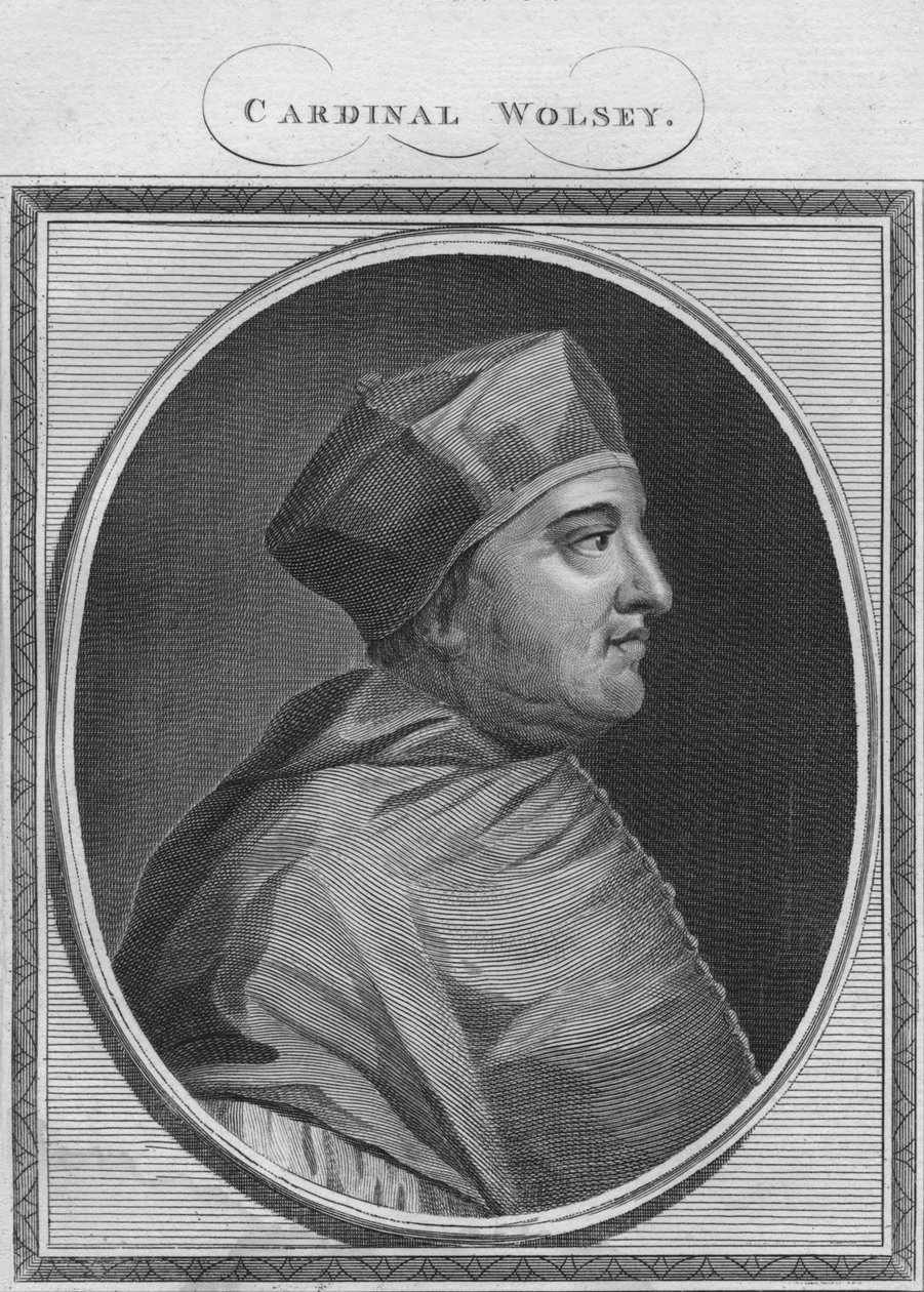 Kardinaali Wolsey, 1785. tekijältä Unbekannt