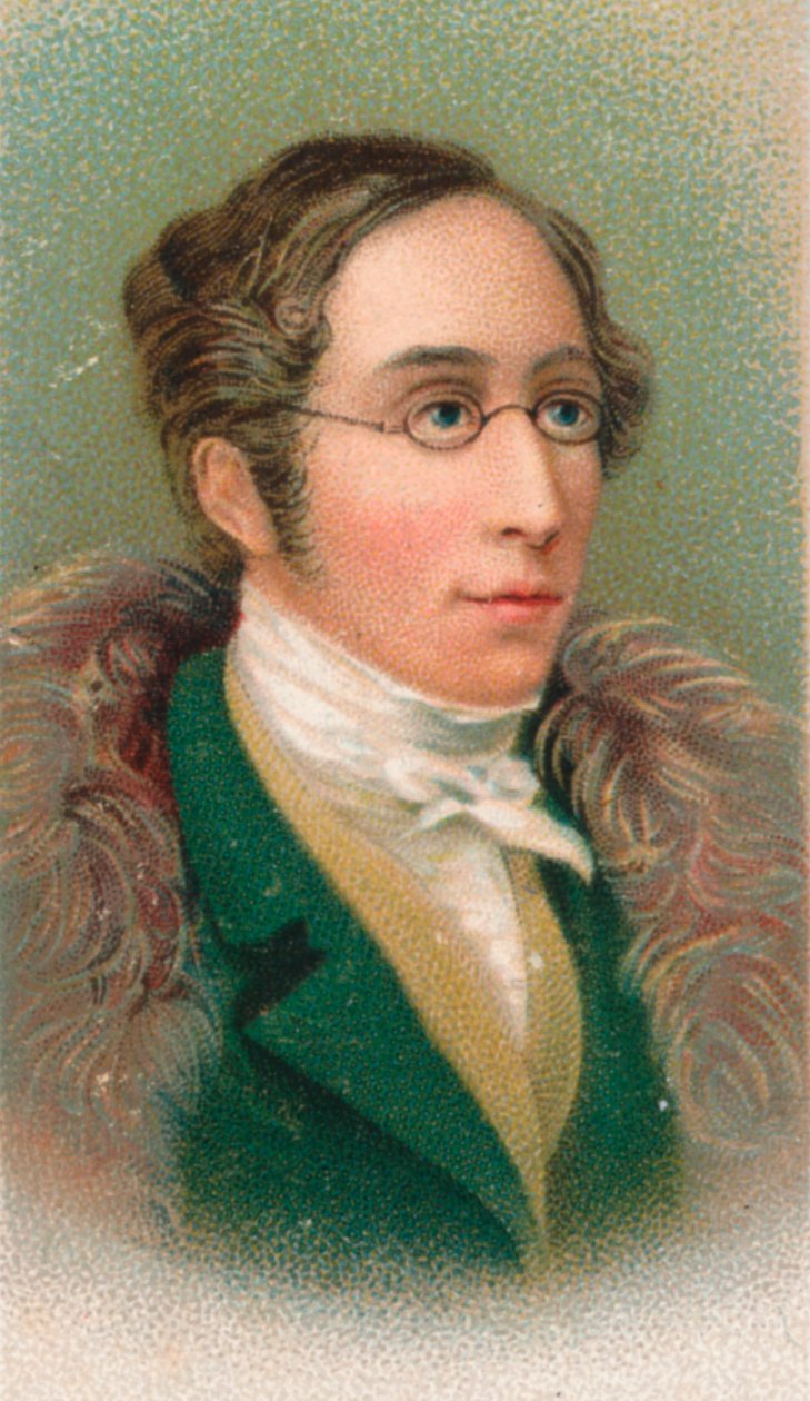 Carl Maria von Weber 1786-1826, saksalainen säveltäjä, 1911 tekijältä Unbekannt